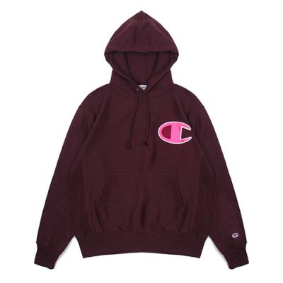 (GF68) 빅C 리버스위브 후드티 TEAM MAROON