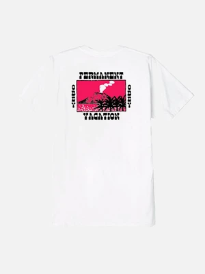 (163081757) PERMANENT VACATION 2 TEE-WHT