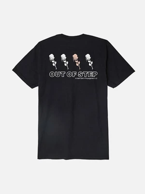 (163081788) OBEY RECORDS TEE-BLK
