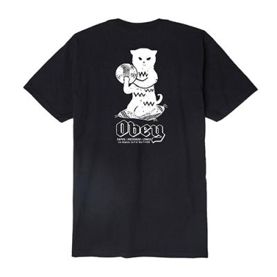 (163081719) CUTS & SCRATCHES TEE-BLK