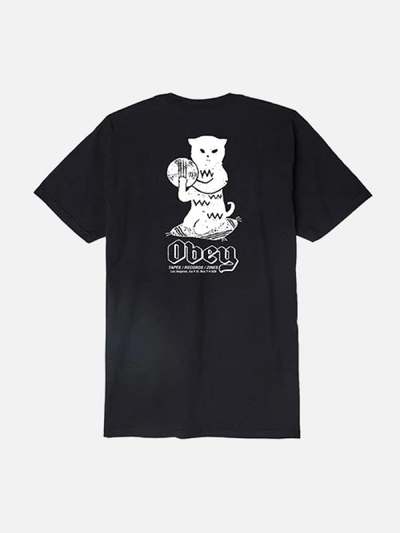 (163081719) CUTS & SCRATCHES TEE-BLK