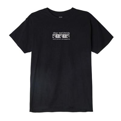 (163081725) SUBLIMINAL PROPAGANDA TEE-BLK