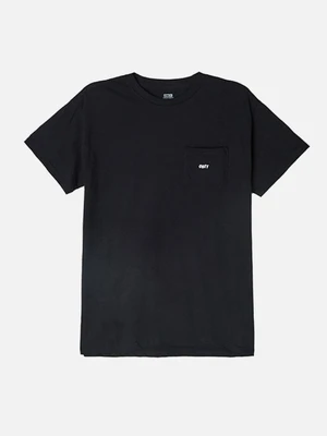 (165371216) 오베이 점블드 포켓 반팔티-BLK