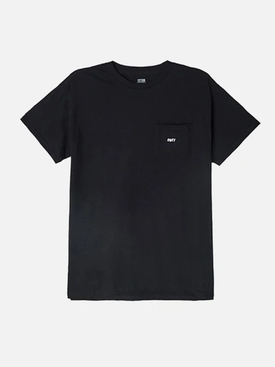 (165371216) 오베이 점블드 포켓 반팔티-BLK