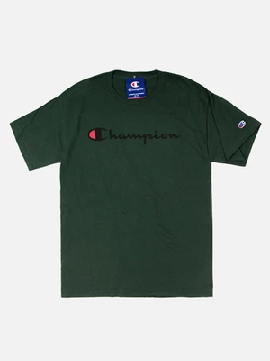 (GT280) 스크립트 그래픽 반팔티 (Y06794) DARK GREEN