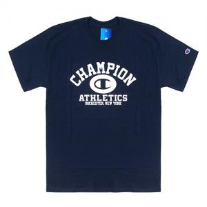 (GT280) 애슬레틱 그래픽 반팔티 (Y07035) NAVY