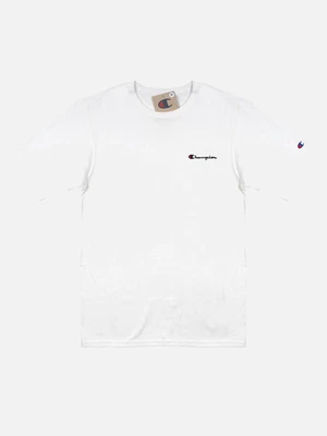 (GT19) 스몰 스크립트 헤리티지 반팔티 (Y06819) WHITE