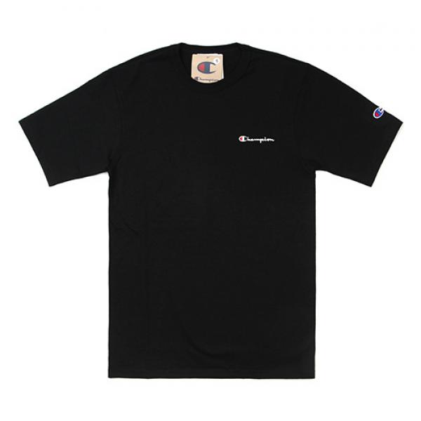 (GT19) 스몰 스크립트 헤리티지 반팔티 (Y06819) BLACK