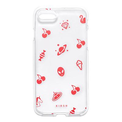 CHERRY PATTERN PHONE CASE HS [RED]