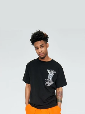 COLLAGE TOUR T-SHIRT-BLACK