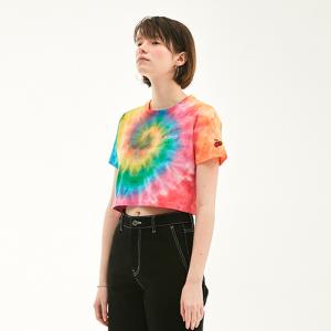 RAINBOW CROPPED T-SHIRT HS [RAINBOW]