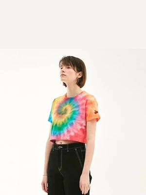 RAINBOW CROPPED T-SHIRT HS [RAINBOW]