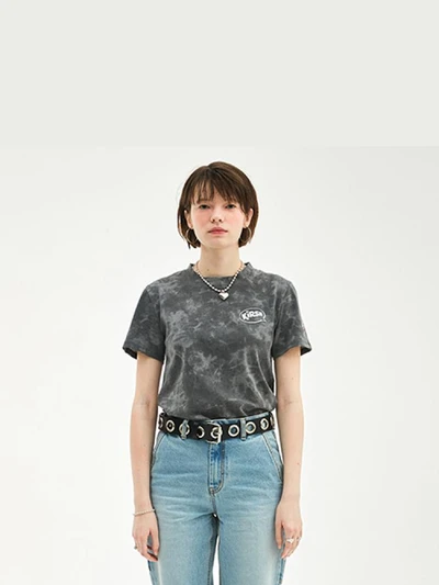 KIRSH BUBBLE T-SHIRT HS [BLACK]