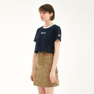 KIRSH GIRL CROPPED T-SHIRT HS [NAVY]