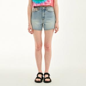HIGH WAIST SHOT PANTS HS [BLUE]