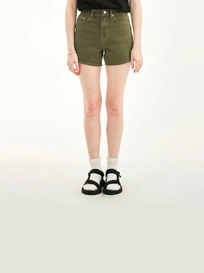 HIGH WAIST SHOT PANTS HS [KHAKI]