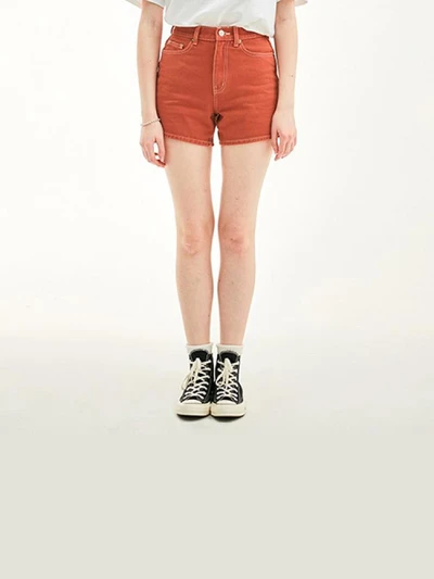 HIGH WAIST SHOT PANTS HS [RED]