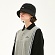 KIRSH LOGO BUCKET HAT HS [BLACK]