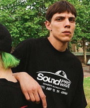 SOUND WAVE PRO T-SHIRT BLACK