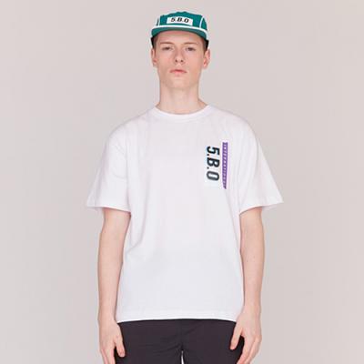 5.B.O TAG T-SHIRTS-WHITE