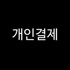 개인결제창 (최정호님)