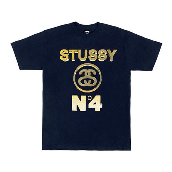 NO.4 GOLD TEE-NVY