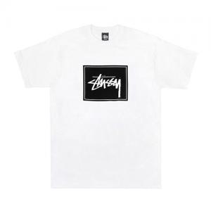 STOCK BOX TEE-WHT