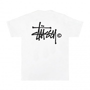 BASIC LOGO TEE-WHT(blkⓒ)