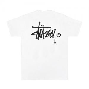 BASIC LOGO TEE-WHT(blkⓒ)