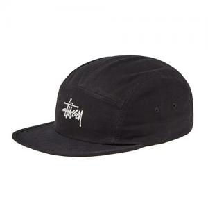 STOCK HERRINGBONE CAMP CAP-BLACK