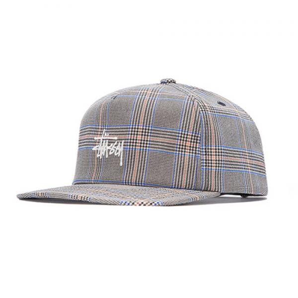 GLEN PLAID CAP-TAN