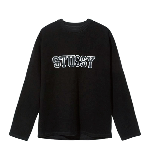 BLUTO LS CREW-BLACK