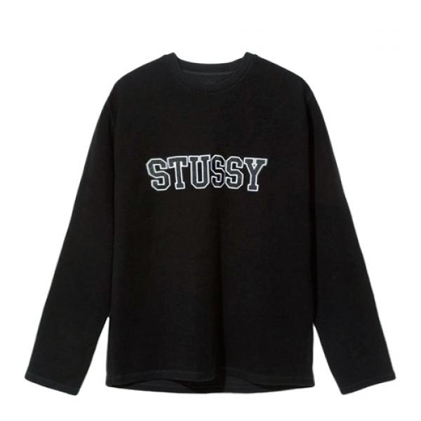 BLUTO LS CREW-BLACK