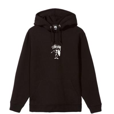 TRIBE MAN APP. HOOD-BLACK