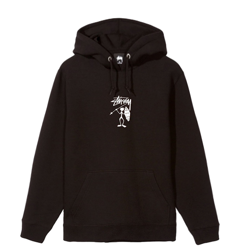 TRIBE MAN APP. HOOD-BLACK