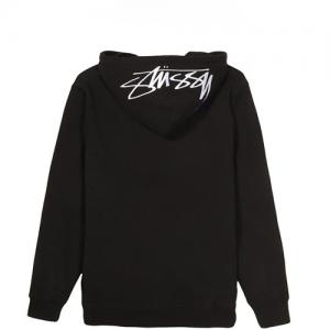 (후드로고)SMOOTH STOCK APP. HOOD-BLACK