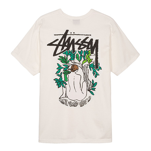 FORCES OF NATURE PIG. DYED TEE-NATURAL
