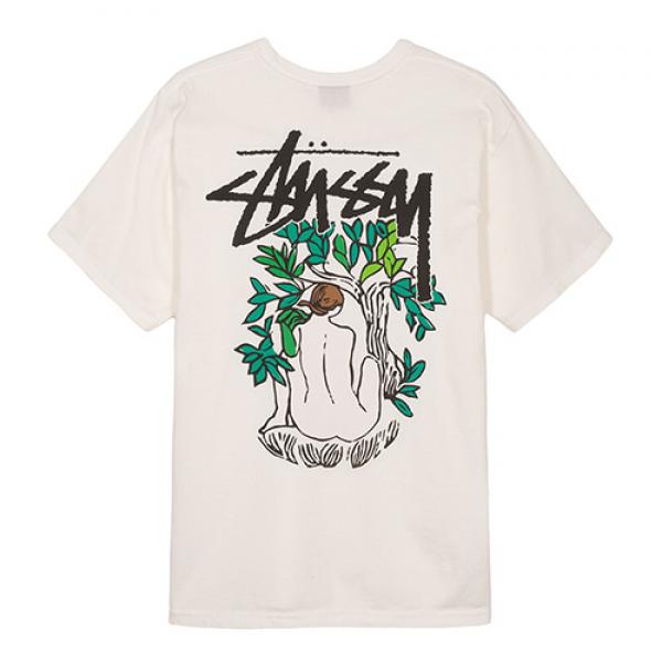 FORCES OF NATURE PIG. DYED TEE-NATURAL