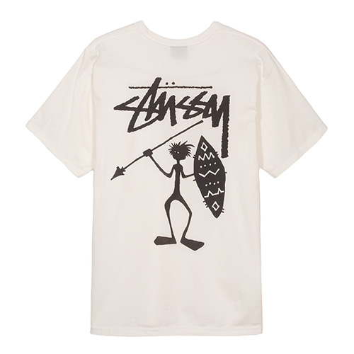 TRIBEMAN PIG. DYED TEE-NATURAL