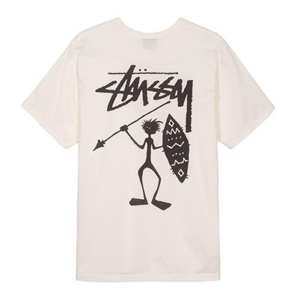 TRIBEMAN PIG. DYED TEE-NATURAL