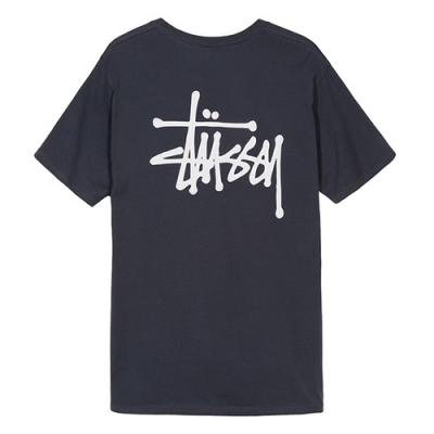 BASIC STUSSY TEE-INK