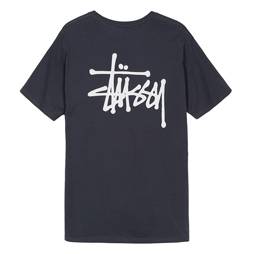 BASIC STUSSY TEE-INK