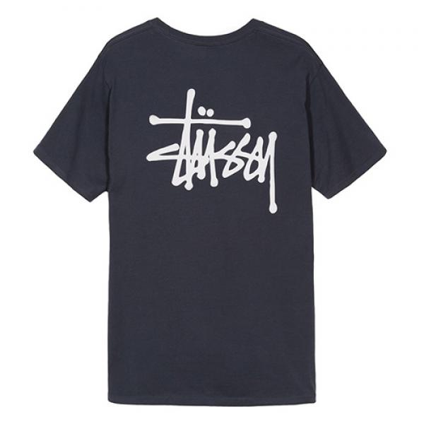 BASIC STUSSY TEE-INK