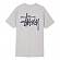 BASIC STUSSY TEE-GREY HEATHER