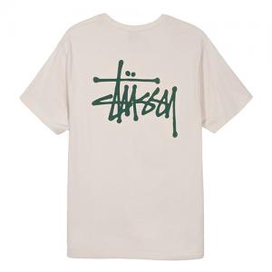 BASIC STUSSY TEE-STONE