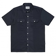 (I024133) S/S MASTER SHIRT-DARK NAVY