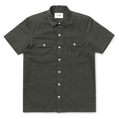 (I024133) S/S MASTER SHIRT-ASPHALT