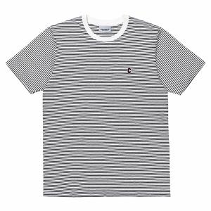 (I024743) S/S BOUNTY PRIOR T-SHIRT-BOUNTY STRIPE WAX/DARK NAVY