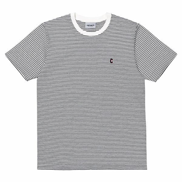 (I024743) S/S BOUNTY PRIOR T-SHIRT-BOUNTY STRIPE WAX/DARK NAVY