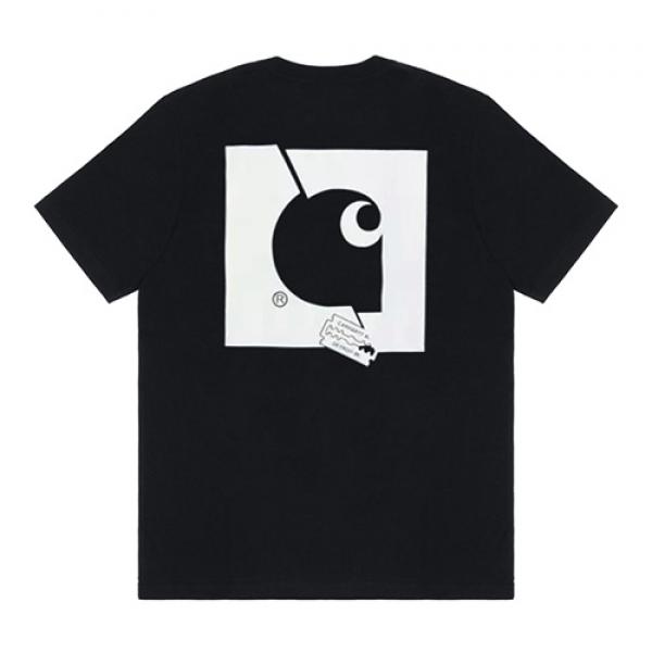 (I021031)WIP S/S RAZOR BLADE T-SHIRT-BLK